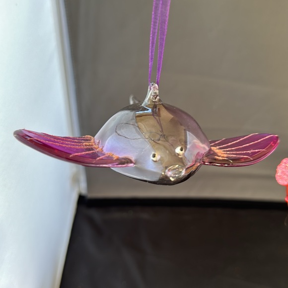 Stingray and pufferfish ornaments - Picture 2 of 4